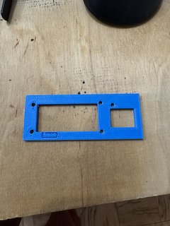 3D printed lid backside