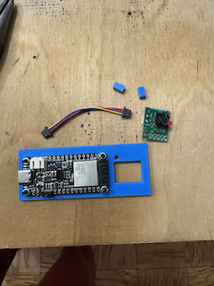 Tiny code reader and associated parts