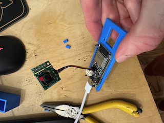 Tiny code reader and associated parts